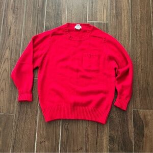 Vintage red Samford sweater size XL